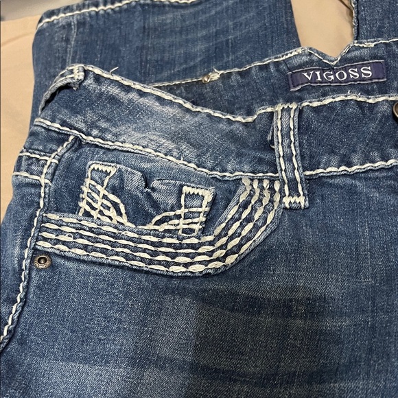 Vigoss Classic Blue Boot Cut Jeans - Picture 5 of 10